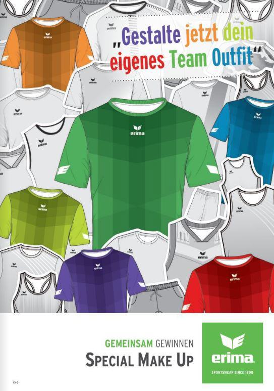 Gestalte Dein Team Ouffit nach deinen W&uuml;nschen